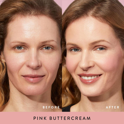 Blush-n-Brighten Model B&A in pink buttercream