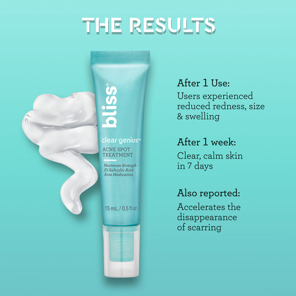 clear genius acne spot treatment  how to use