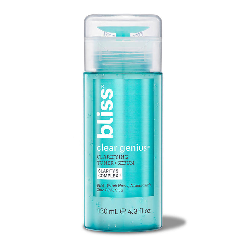 clear genius toner + serum