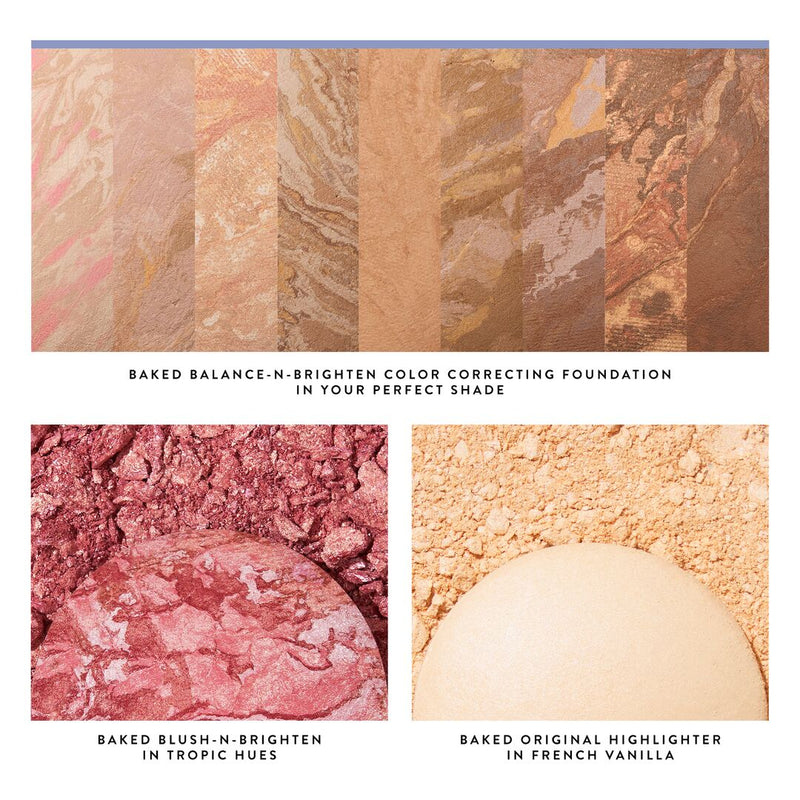 Daily Routine: Natural Finish Full Face Kit (4 PC) texture image