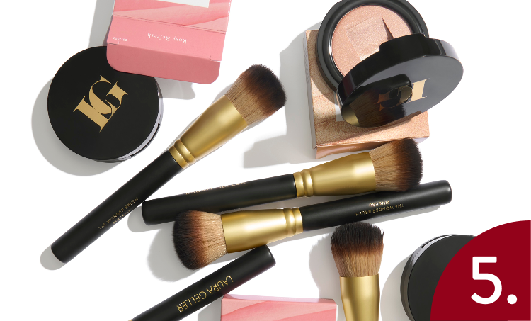 Laura Geler products on a white background