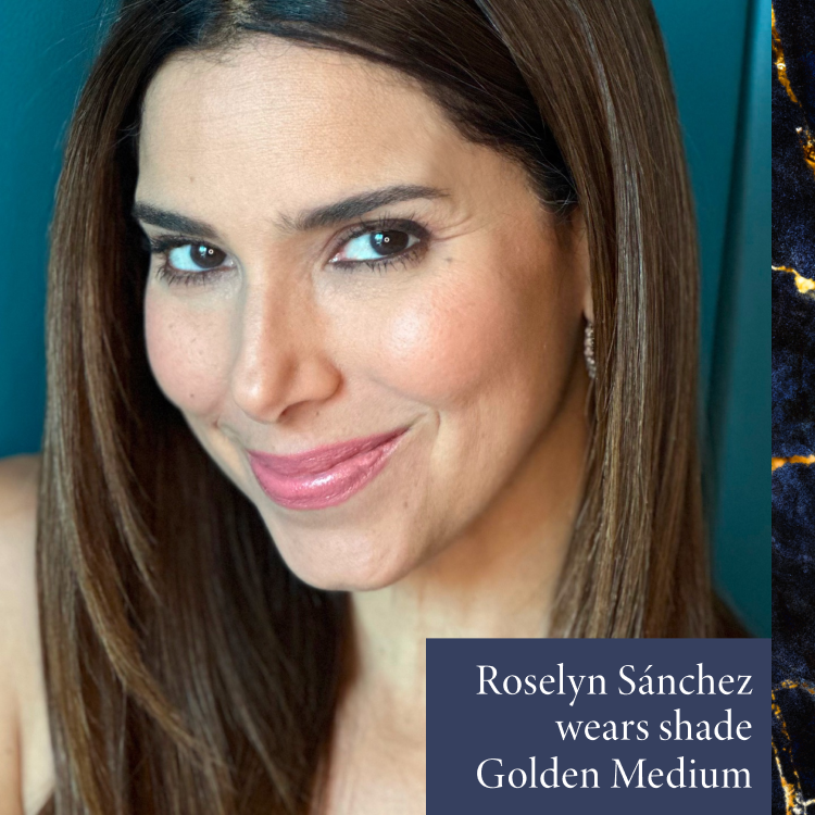 Roselyn Sánchez wears shade Golden Medium