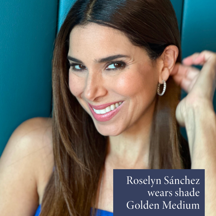 Roselyn Sánchez wears shade Golden Medium