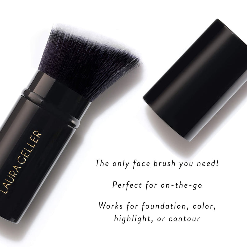 Retractable Angled Kabuki Brush