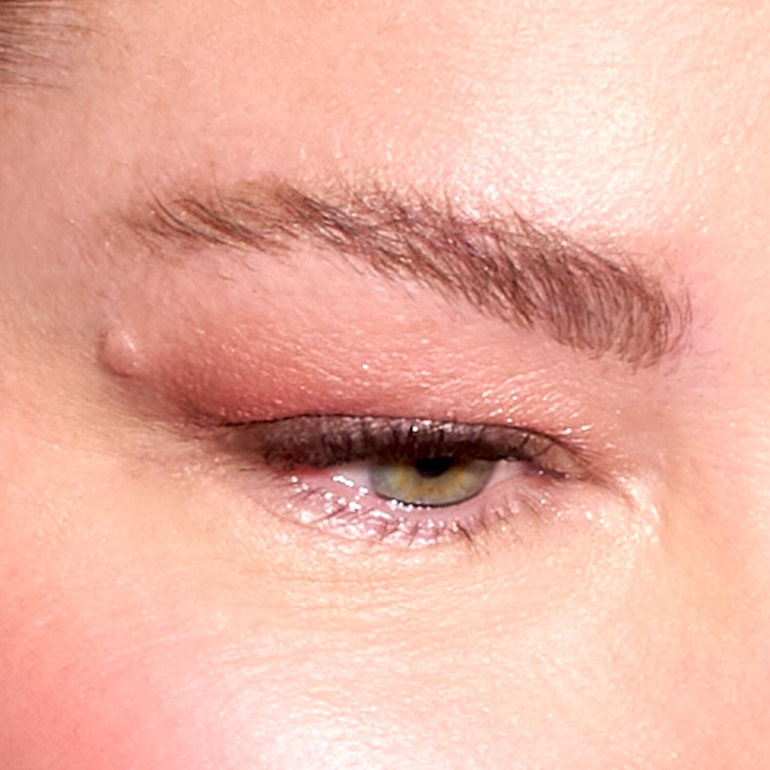 Baked Eyeshadow Quad- Model Macro - pink butter cream