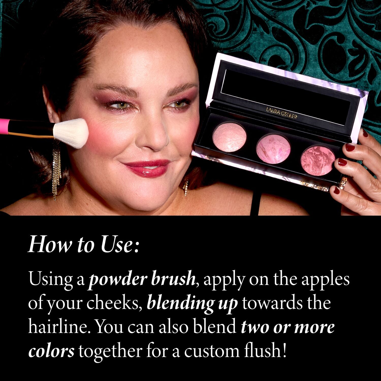 Geller's Greatest Better Than Ever Blush Trio How to Use