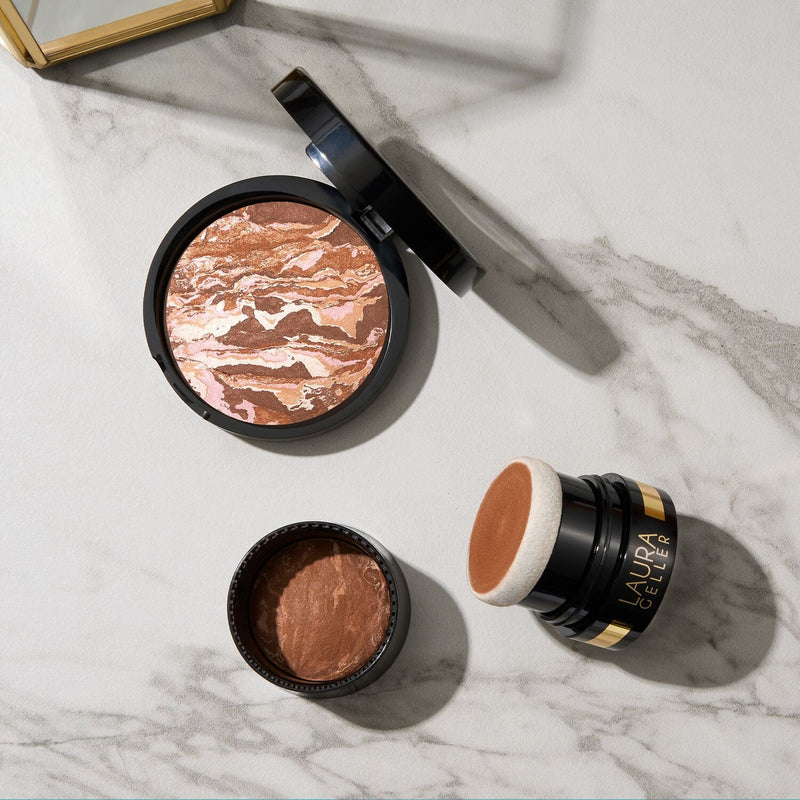 Home + Away Bronze-n-Brighten Kit (2 PC) lifestyle layflat 
