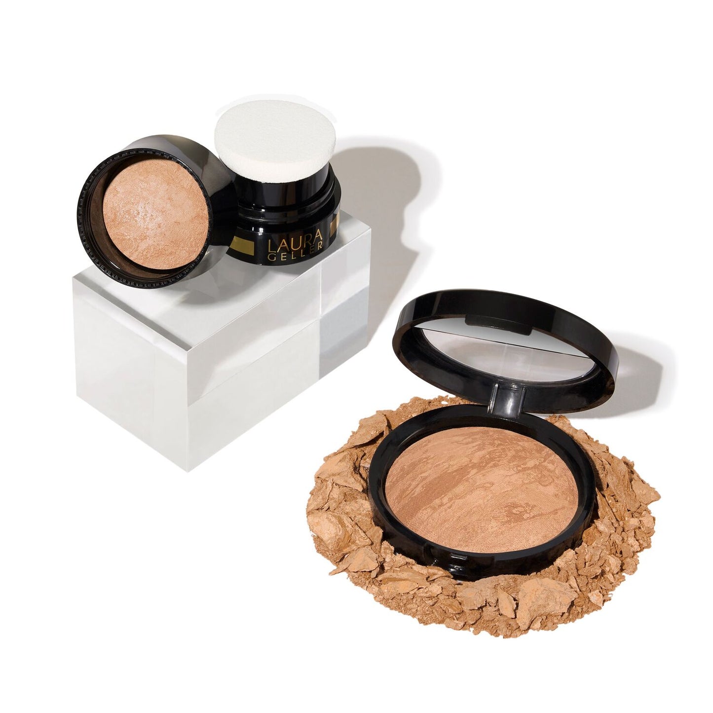 Home + Away Balance-n-Brighten Foundation Kit (2PC) soldier in golden medium