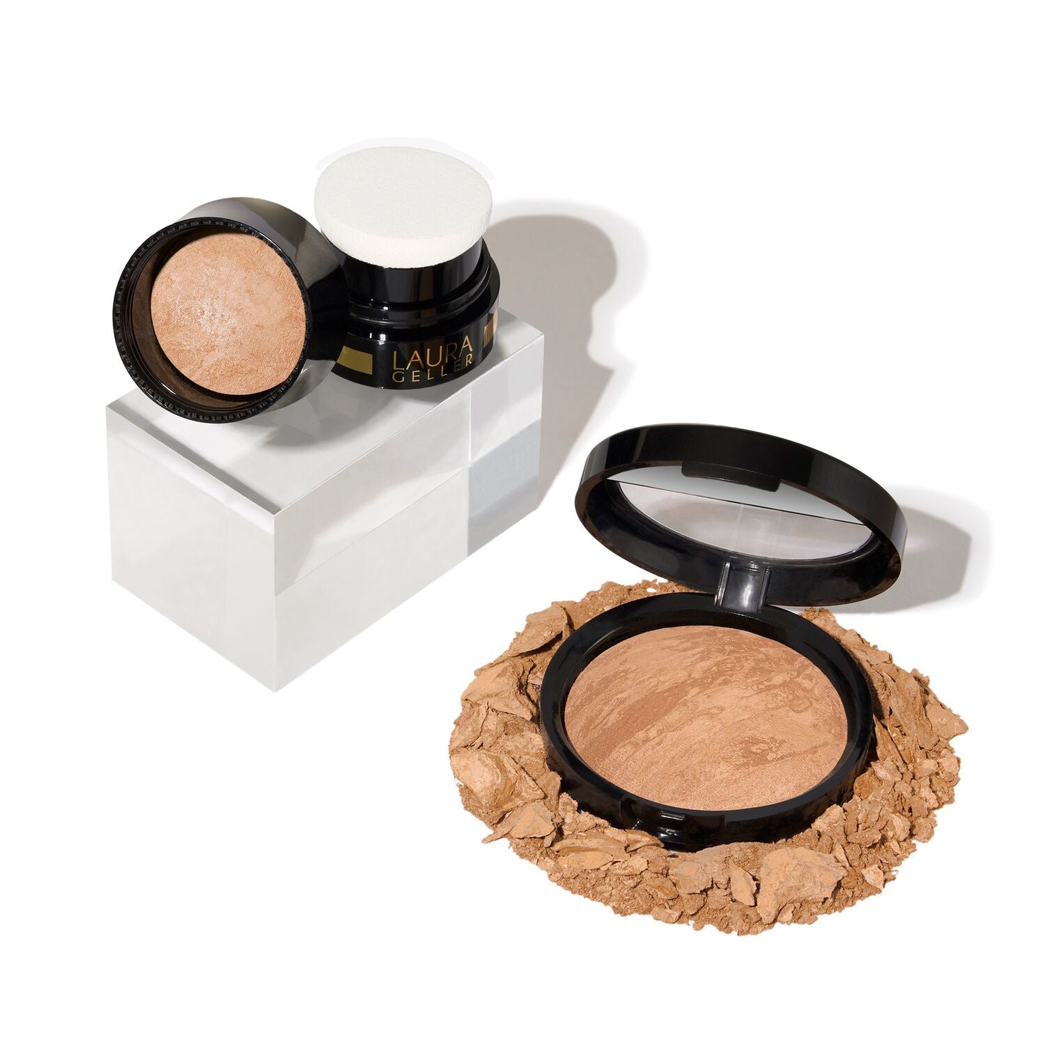 Home + Away Balance-n-Brighten Foundation Kit (2PC) soldier in golden medium