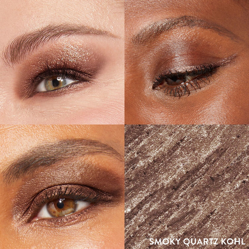 Kajal Longwear Eyeliner Model Grid in Smoky Quartz Kohl