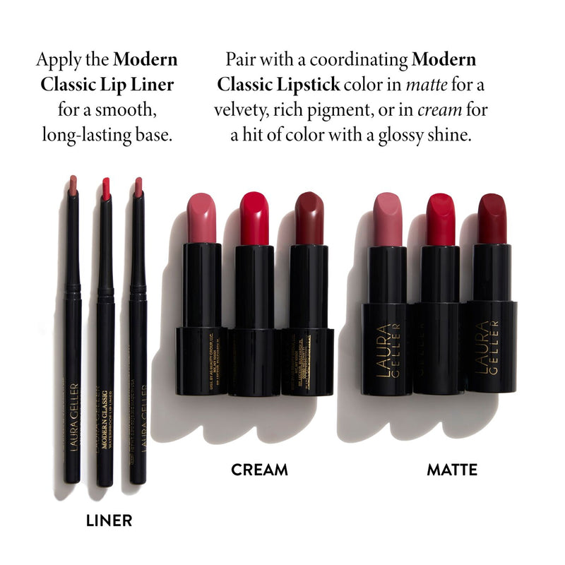  Modern Classic Lipstick & Liner Pairing