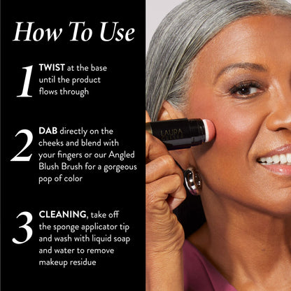 Serum Blush Cheek Tint how to apply