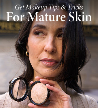 Get makeup tips and tricks for mature skin
