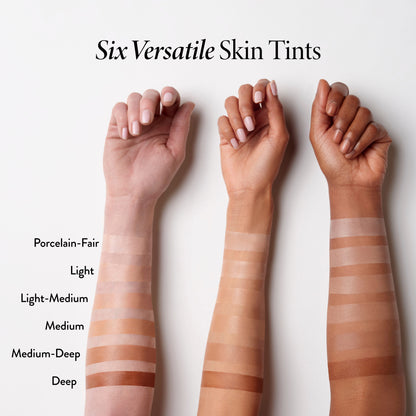 Quench-n-Tint Lightweight Tinted Moisturizer Arm Swatches