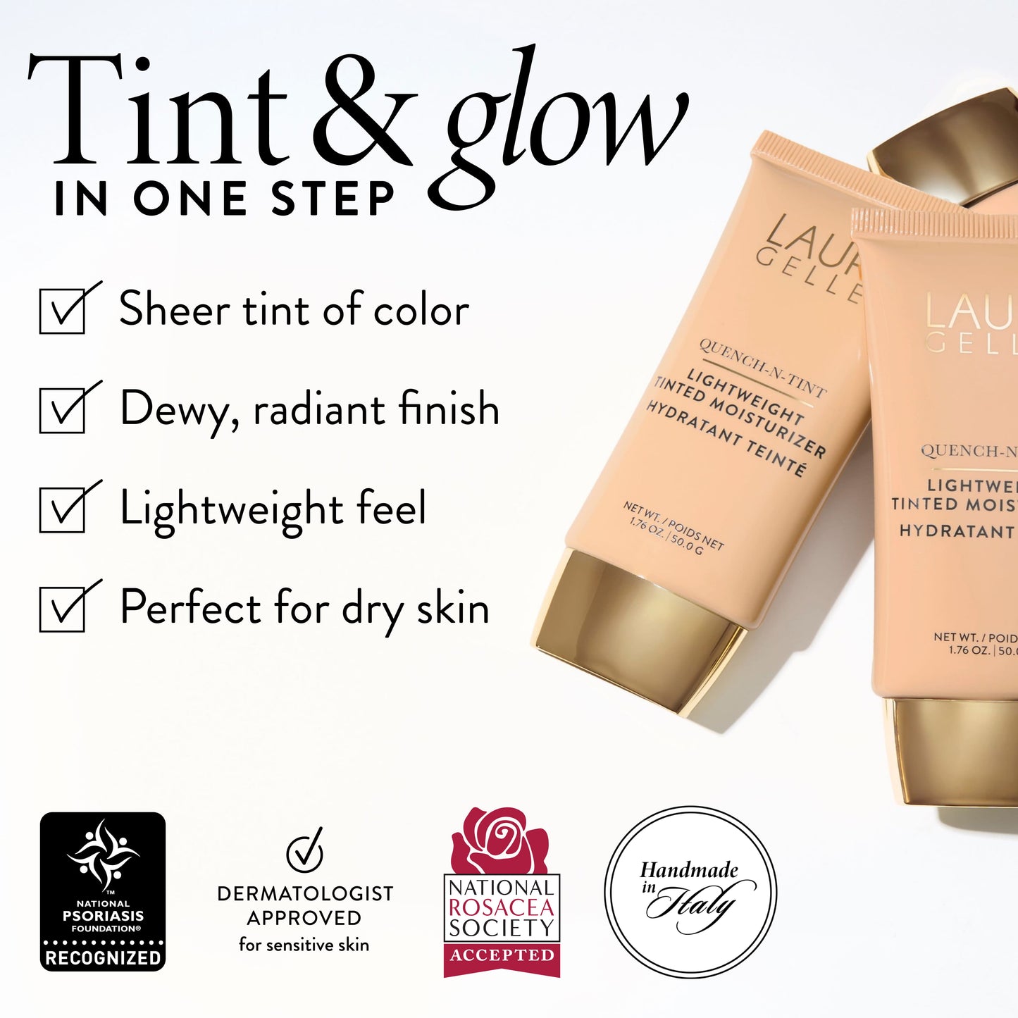 Quench-n-Tint Lightweight Tinted Moisturizer product benefit