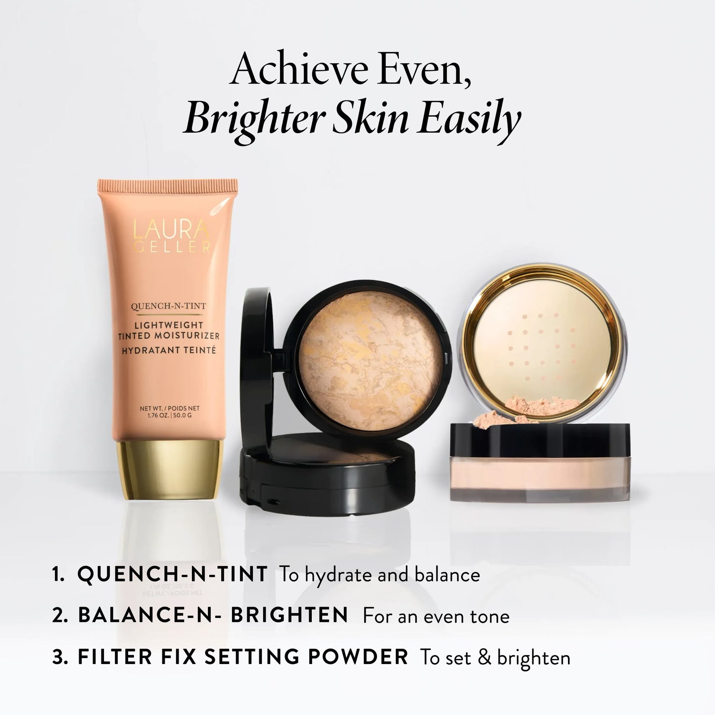 Quench-n-Tint Lightweight Tinted Moisturizer bundle builder new