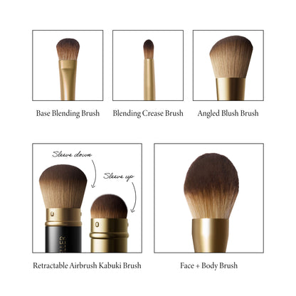 5PC brush set call out