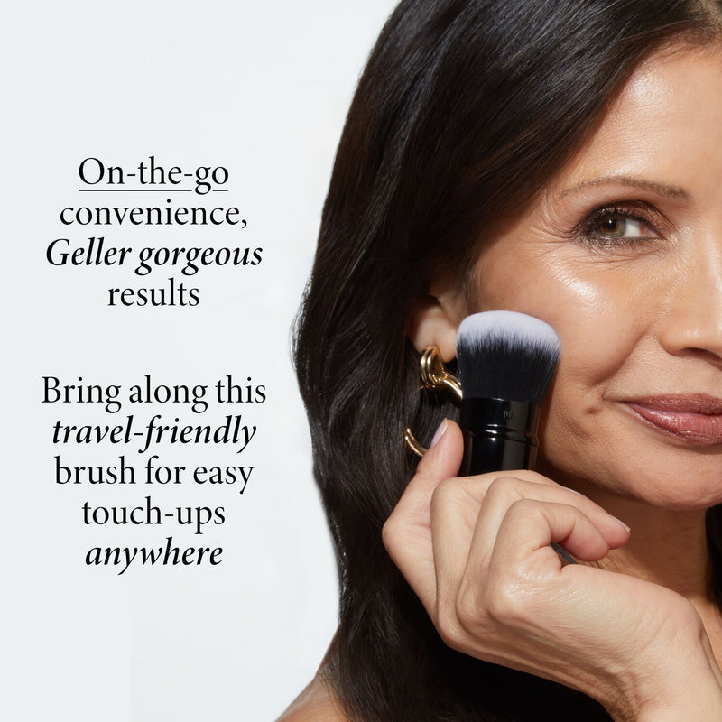 Retractable Airbrush Kabuki Brush Travel Friendly Makeup Brush for