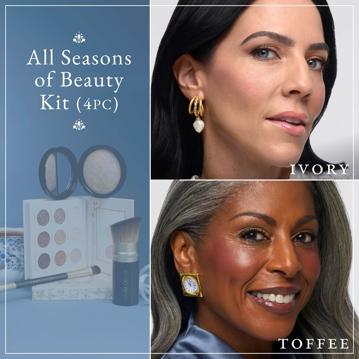 All Seasons of Beauty - Baked Gelato Model Grid with Ivory and Toffee