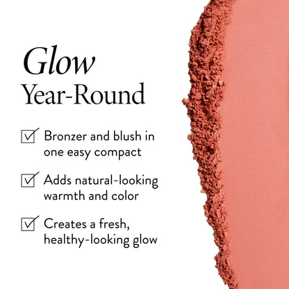 Always in Season Bronzer & Blush Duo Benefits