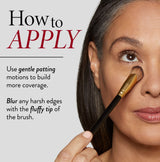 Angled Precision Concealer Brush how to apply