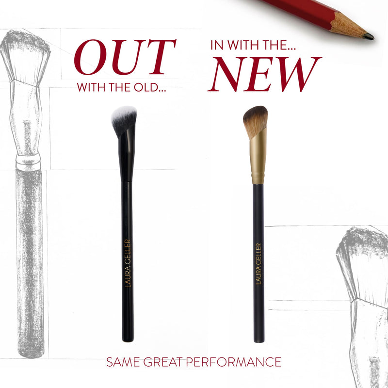Angled Precision Concealer Brush New vs Old