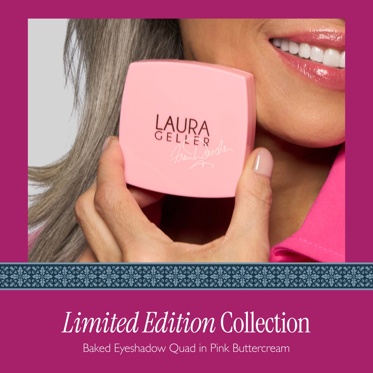 Limited Edition Baked Eyeshadow Quad- Pink Buttercream