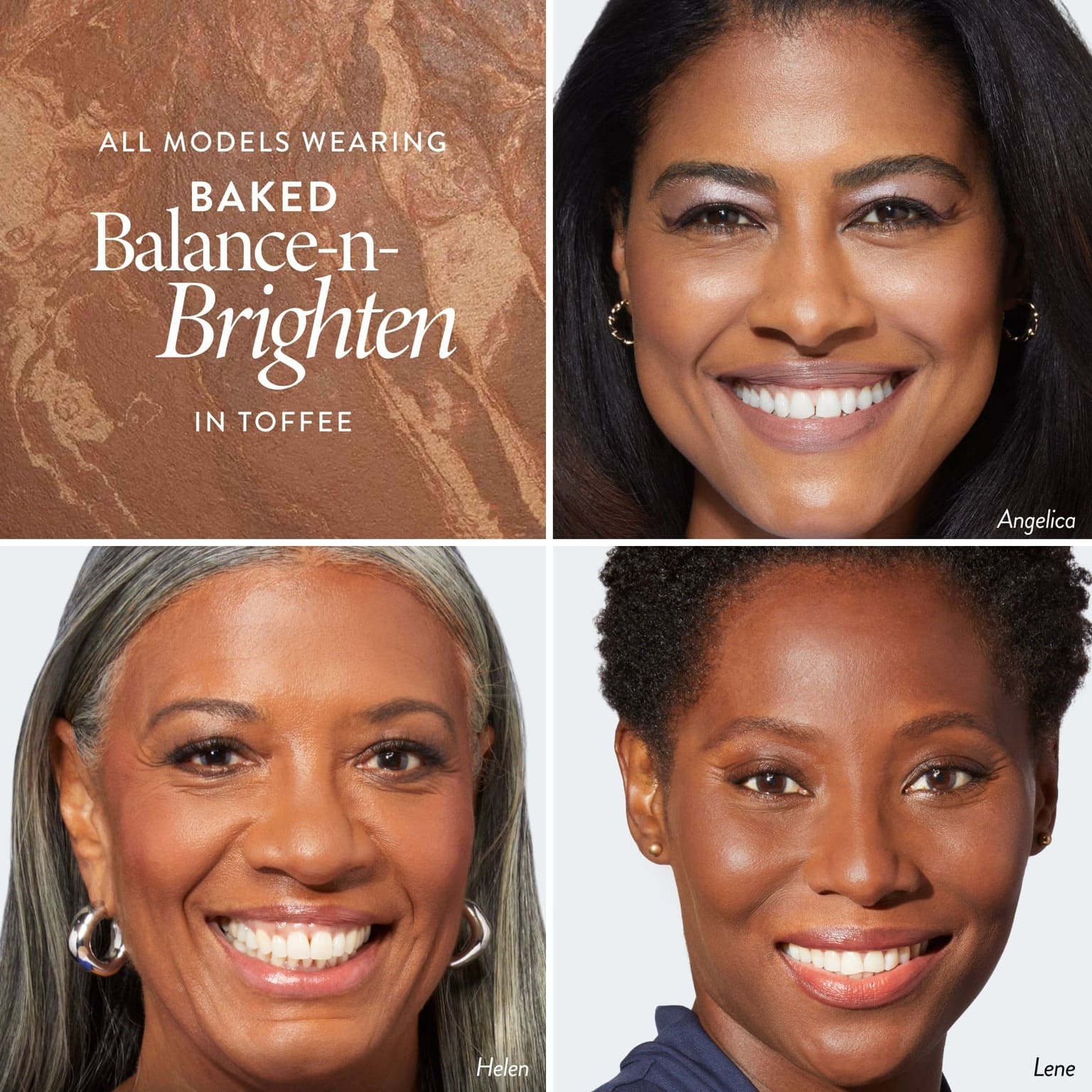Balance-n-Brighten 3 Shade Model Grid in Toffee