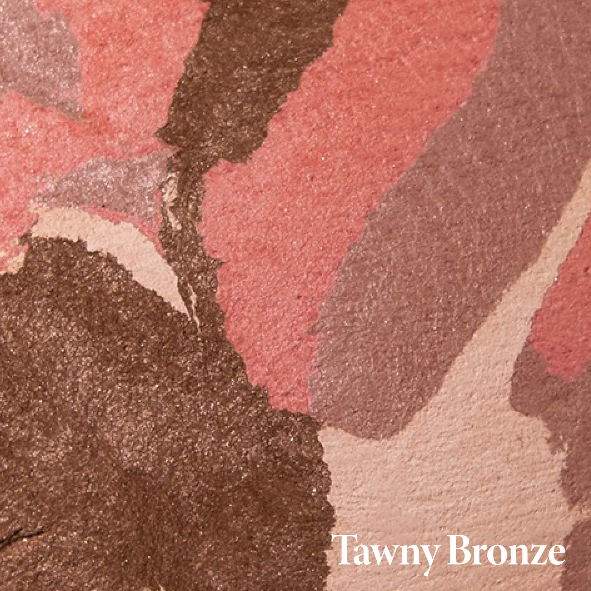 Baked Blush-n-Bronze Marbleized 2-in-1 texture in Tawny Bronze