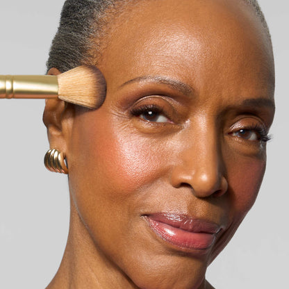 Baked Blush-n-Highlight Split model application deep