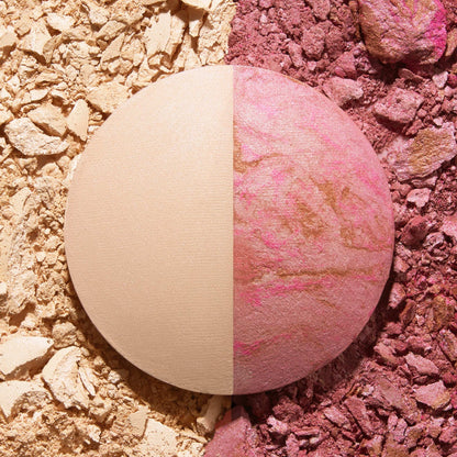Baked Blush-n-Highlight Split texture