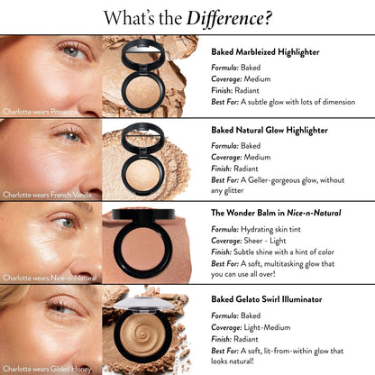 highlighter comparison chart