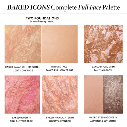 Baked Icons Complete Full Face Palette group texture