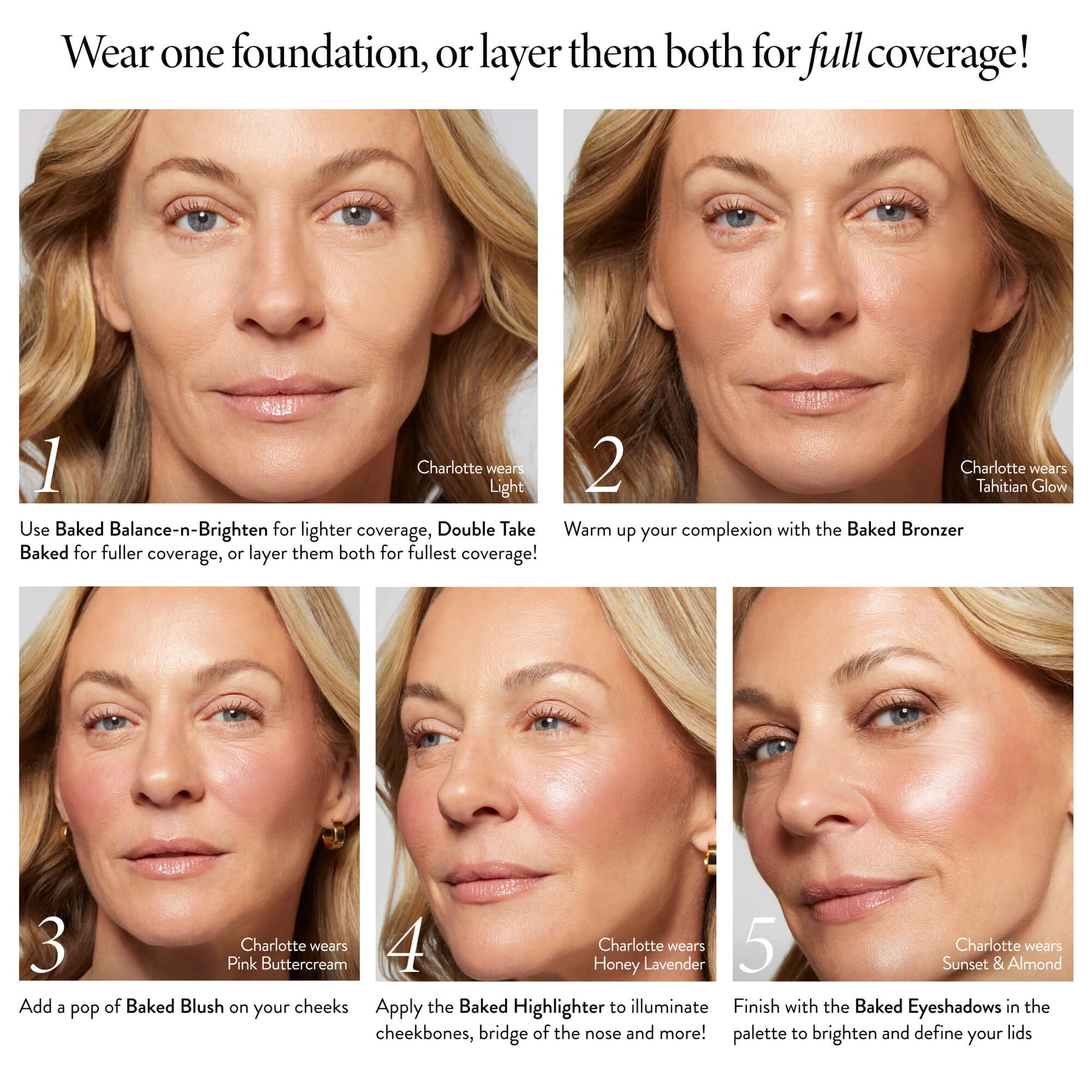 Baked Icons Complete Full Face Palette routine 