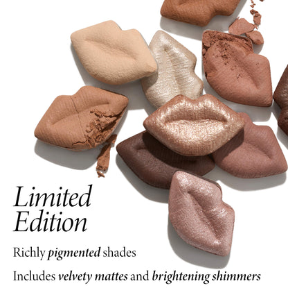 Baked Kisses Eyeshadow Palette benefits