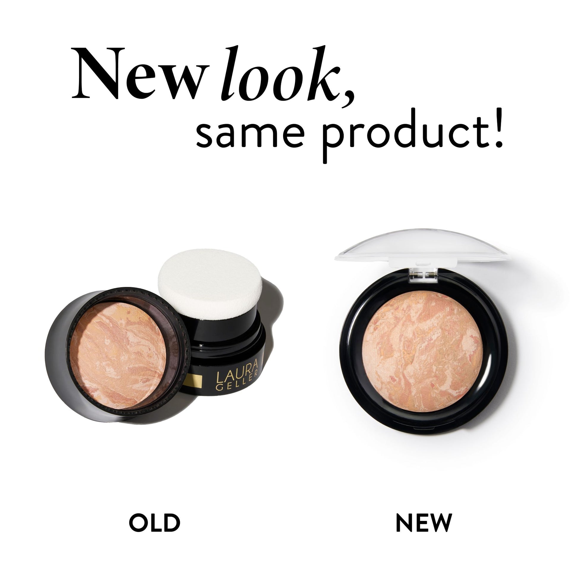Baked to Go Balance-n-Glow new vs old
