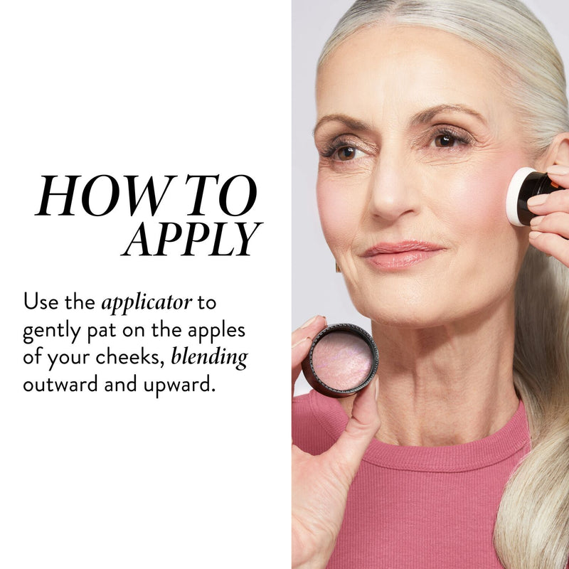 Laura Geller Baked To Go Blush How to apply
