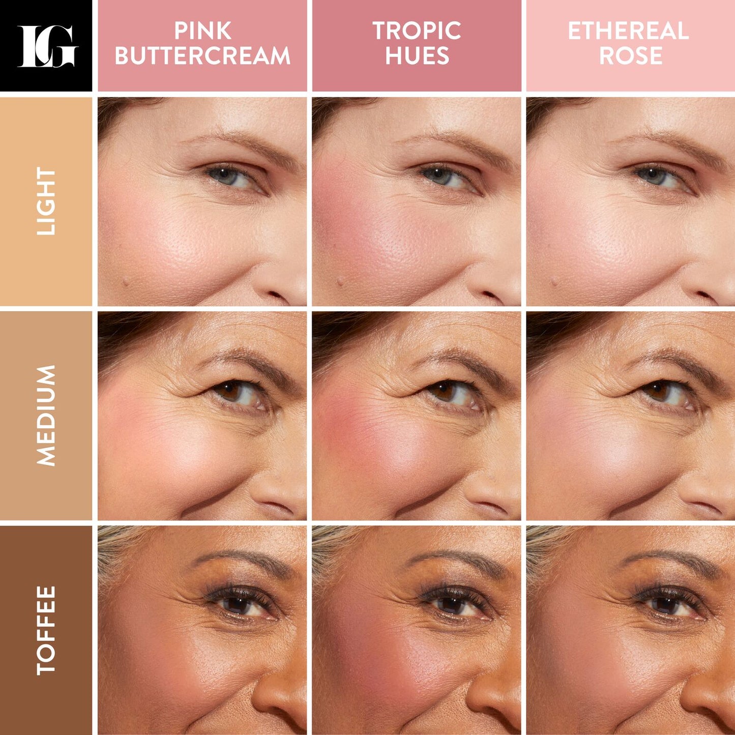 Blush-n-Brighten Travel Size - model grid