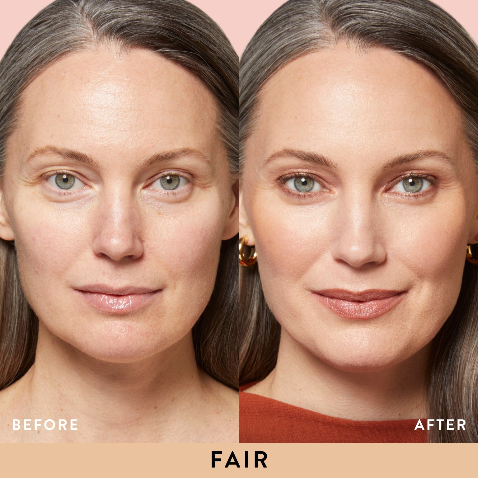 Baked Balance-n-Glow Color Illuminating Foundation model B&A in shade Fair