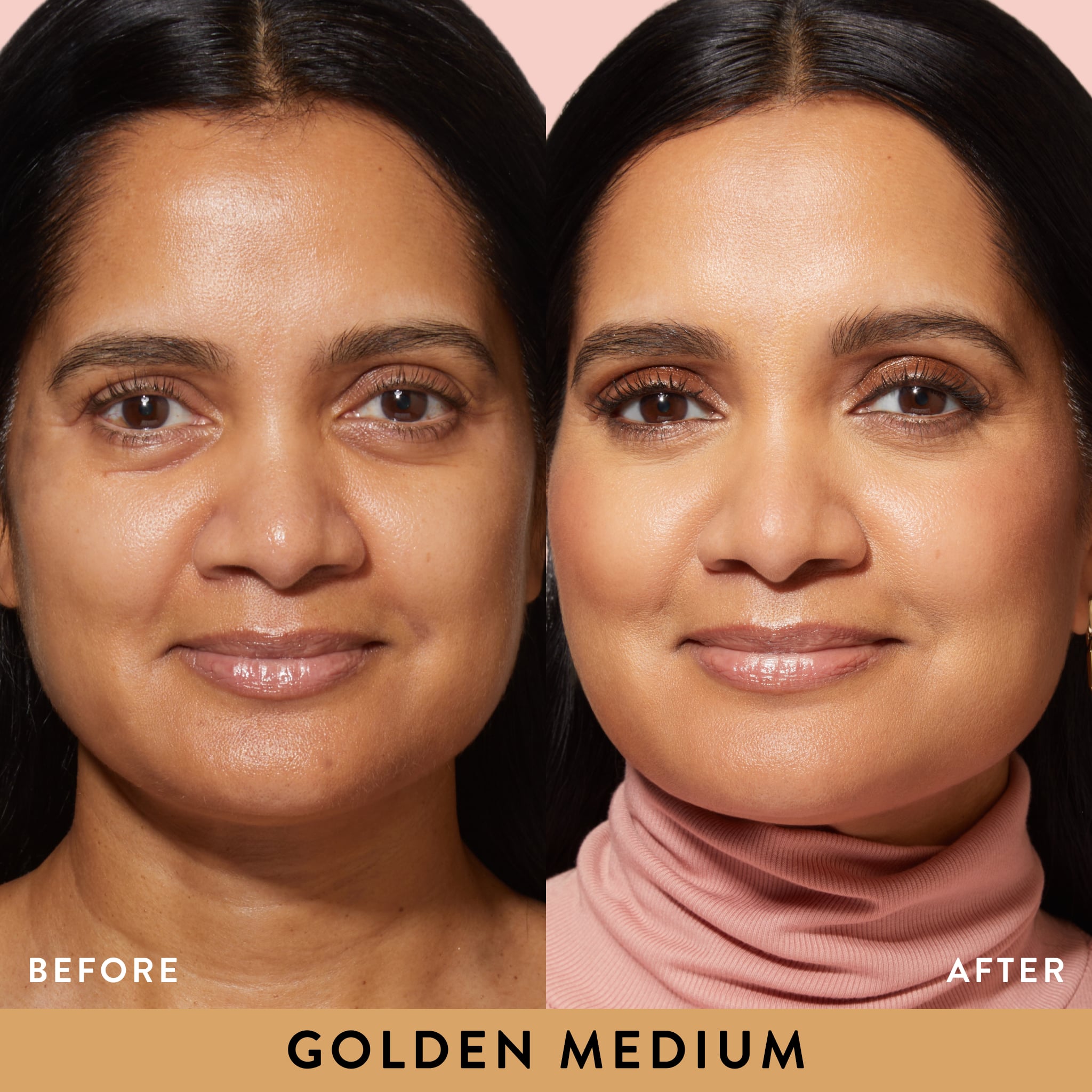 Baked Balance-n-Glow Color Illuminating Foundation model B&A in shade Golden Medium