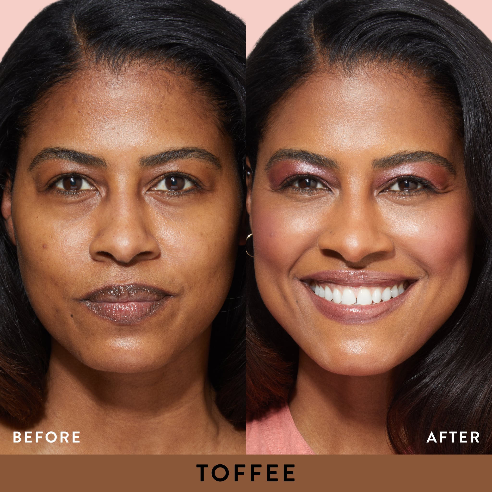 Baked Balance-n-Glow Color Illuminating Foundation model B&A in shade Toffee 