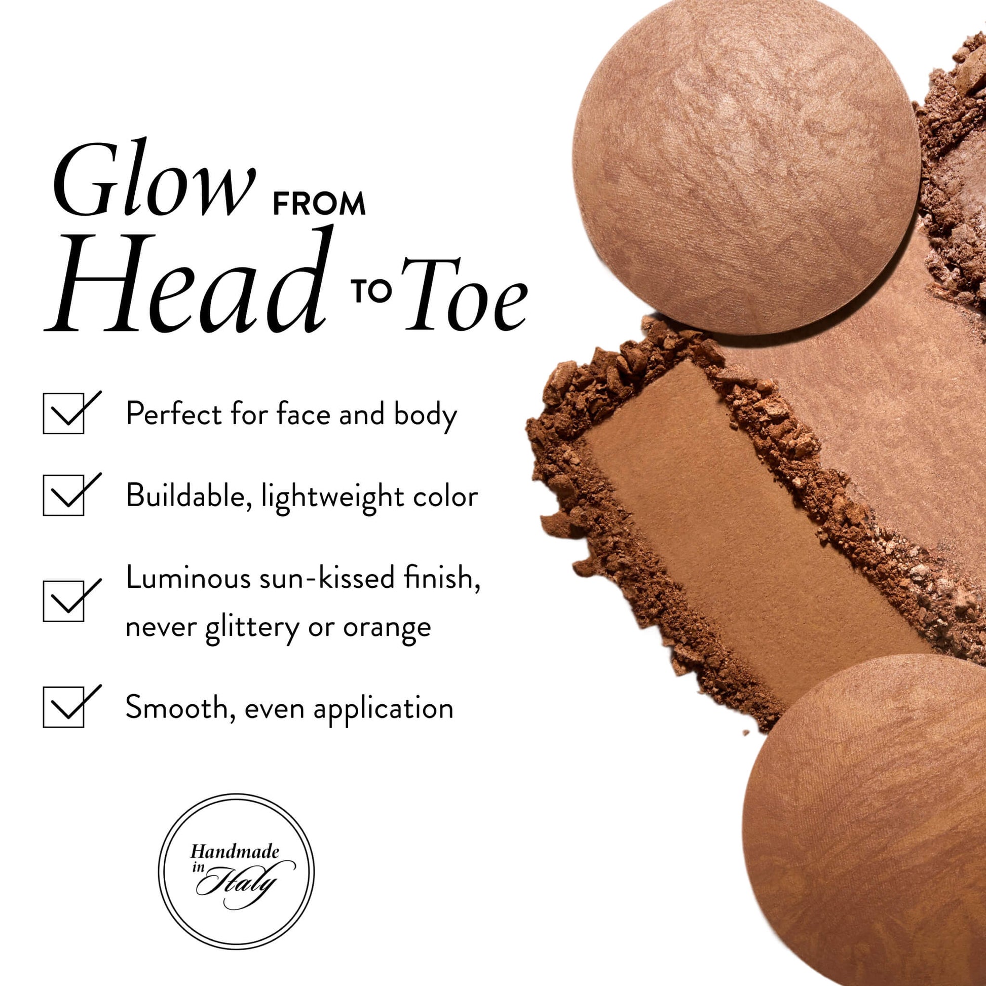 Baked Illuminating Face + Body Bronzer Benefits 