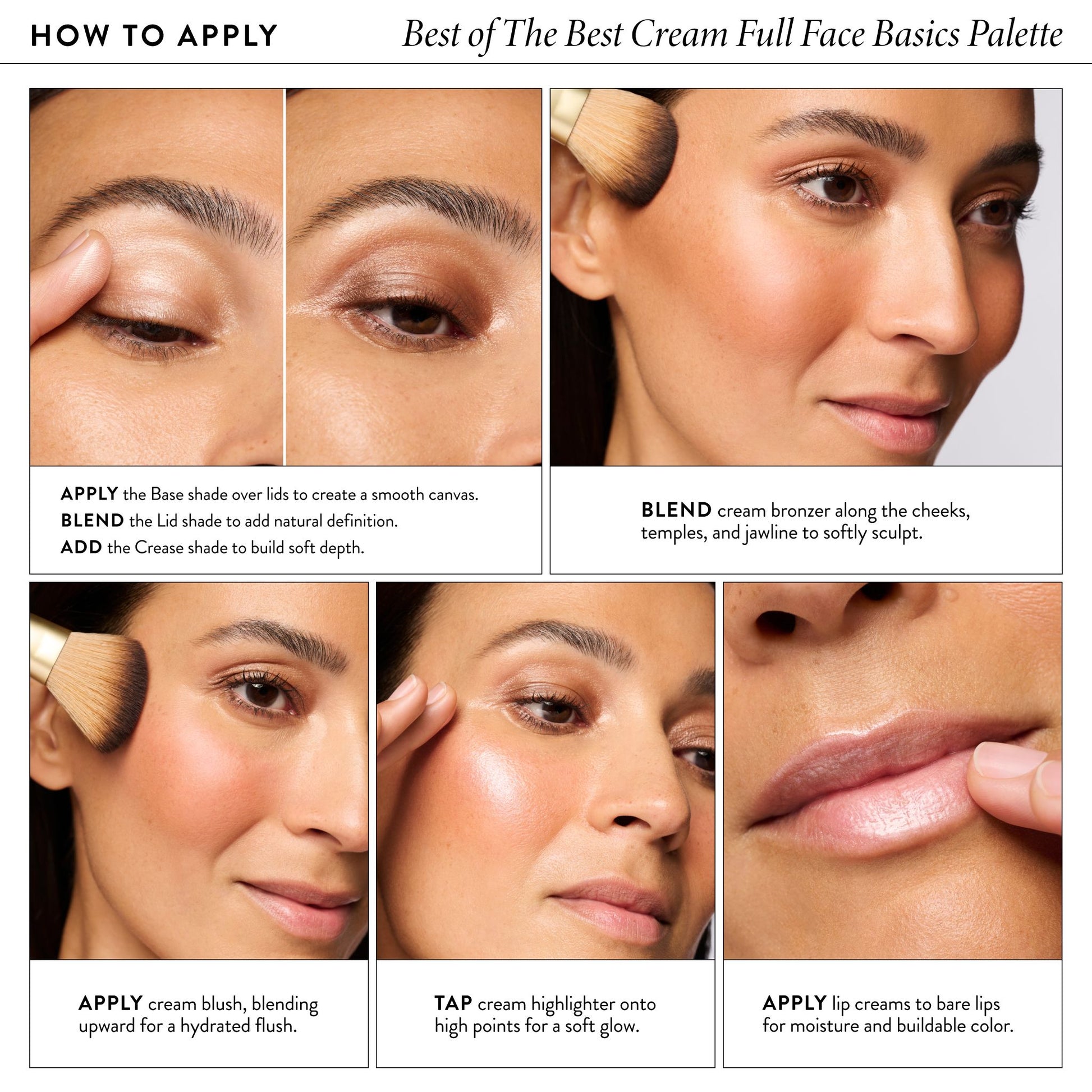 Best of the Best Cream Full Face Basics How to apply