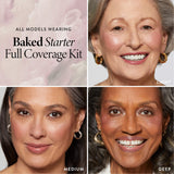 Baked Starter Kit - Full Coverage - model grid light medium deep