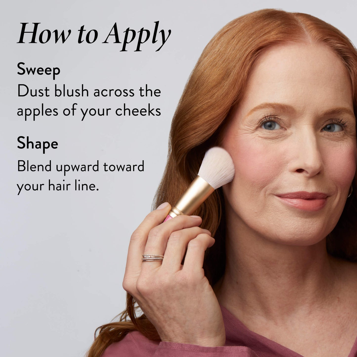 Limited Edition Angled Blush Brush How to use