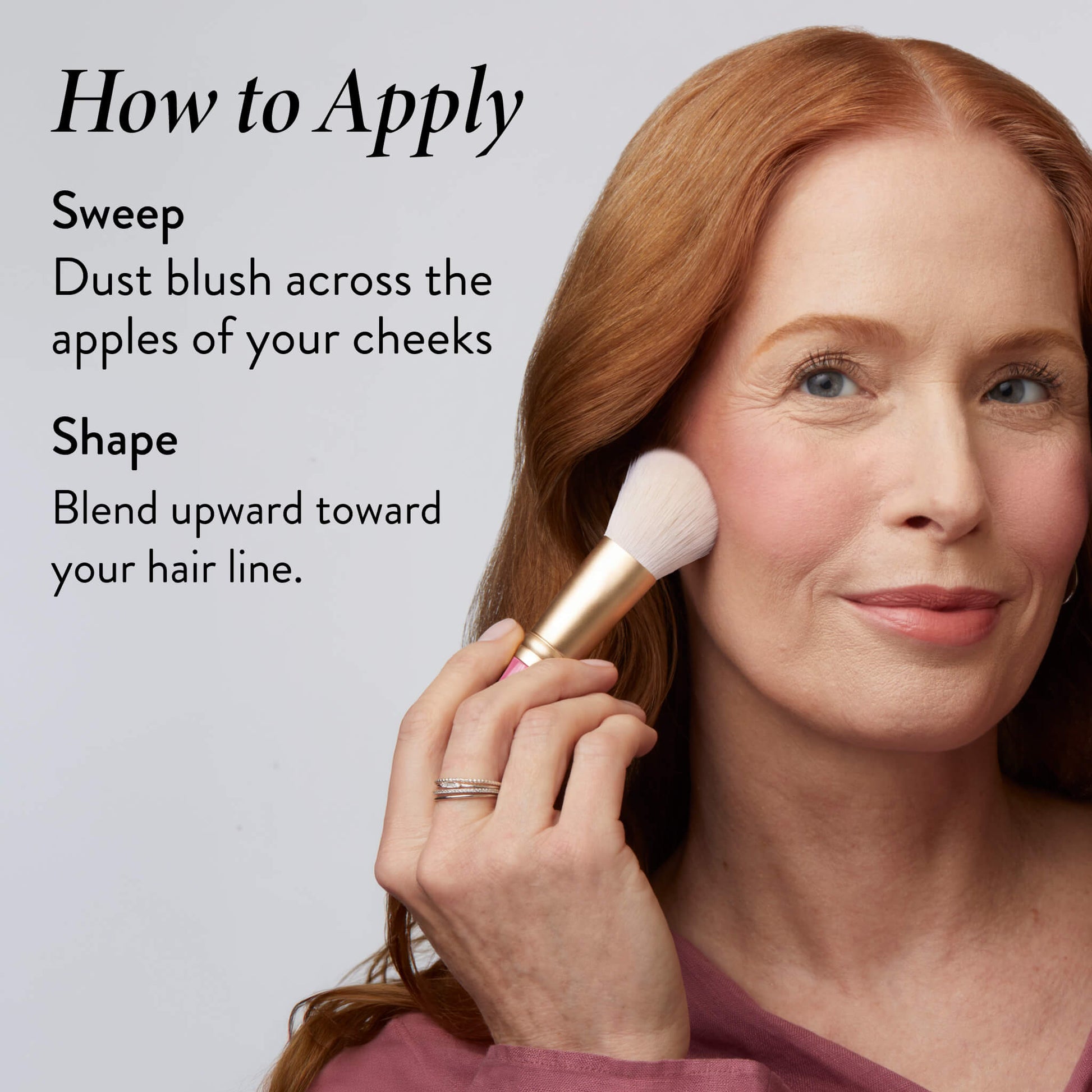 Limited Edition Angled Blush Brush How to use