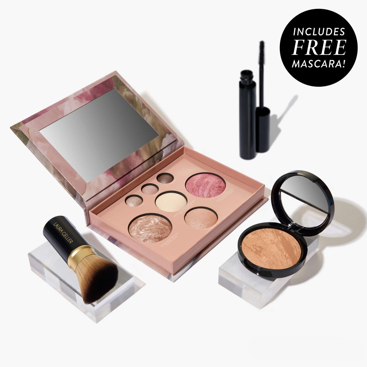 Baked Starter Kit with FREE Mascara (4PC) soldier in Golden Medium