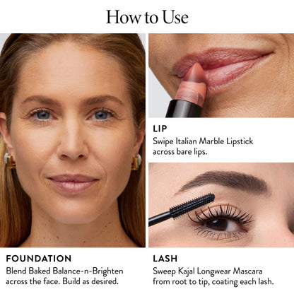 Ready in Five Kit (4PC) how to apply