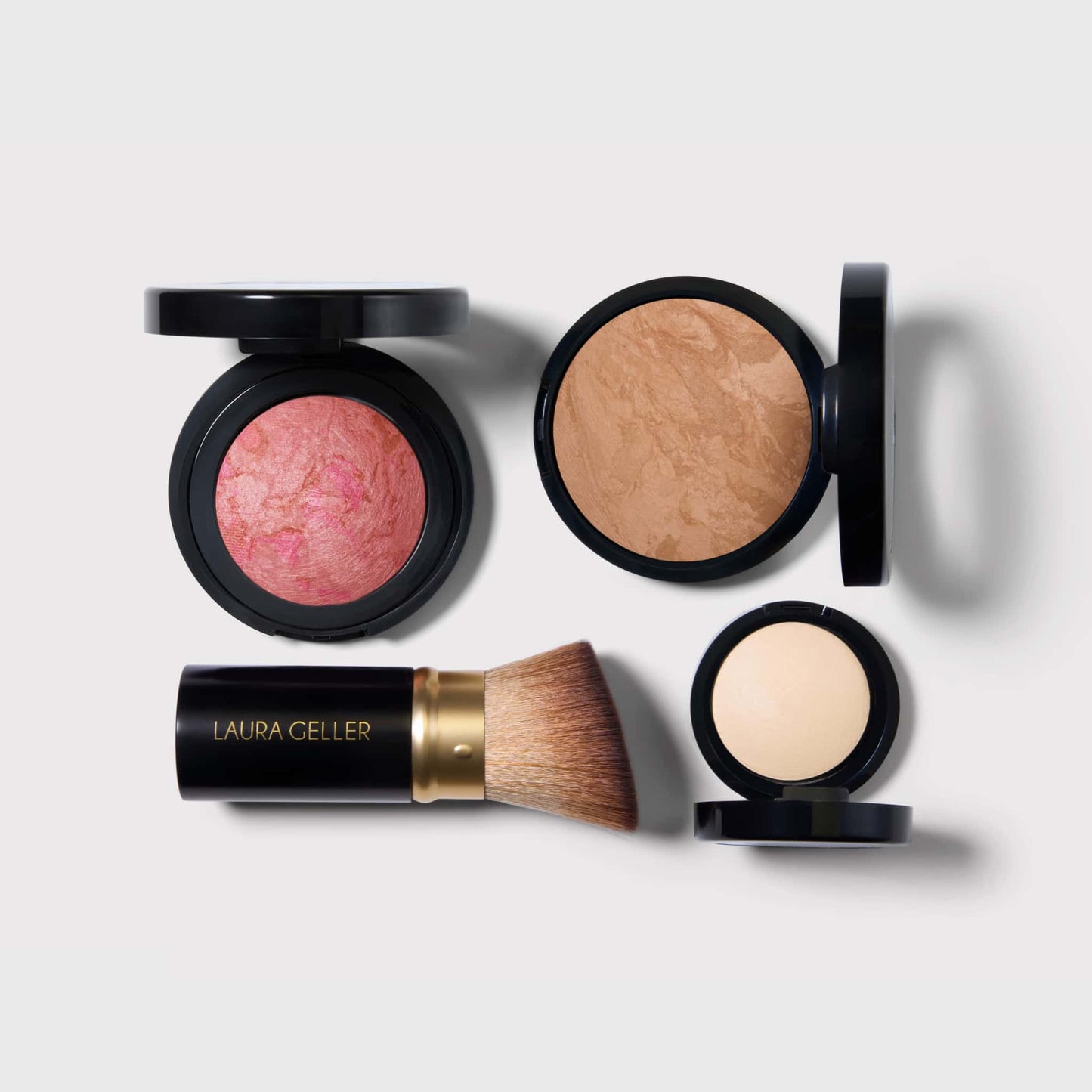 The Daily Routine: Natural Finish Full Face Kit (4 PC) golden medium