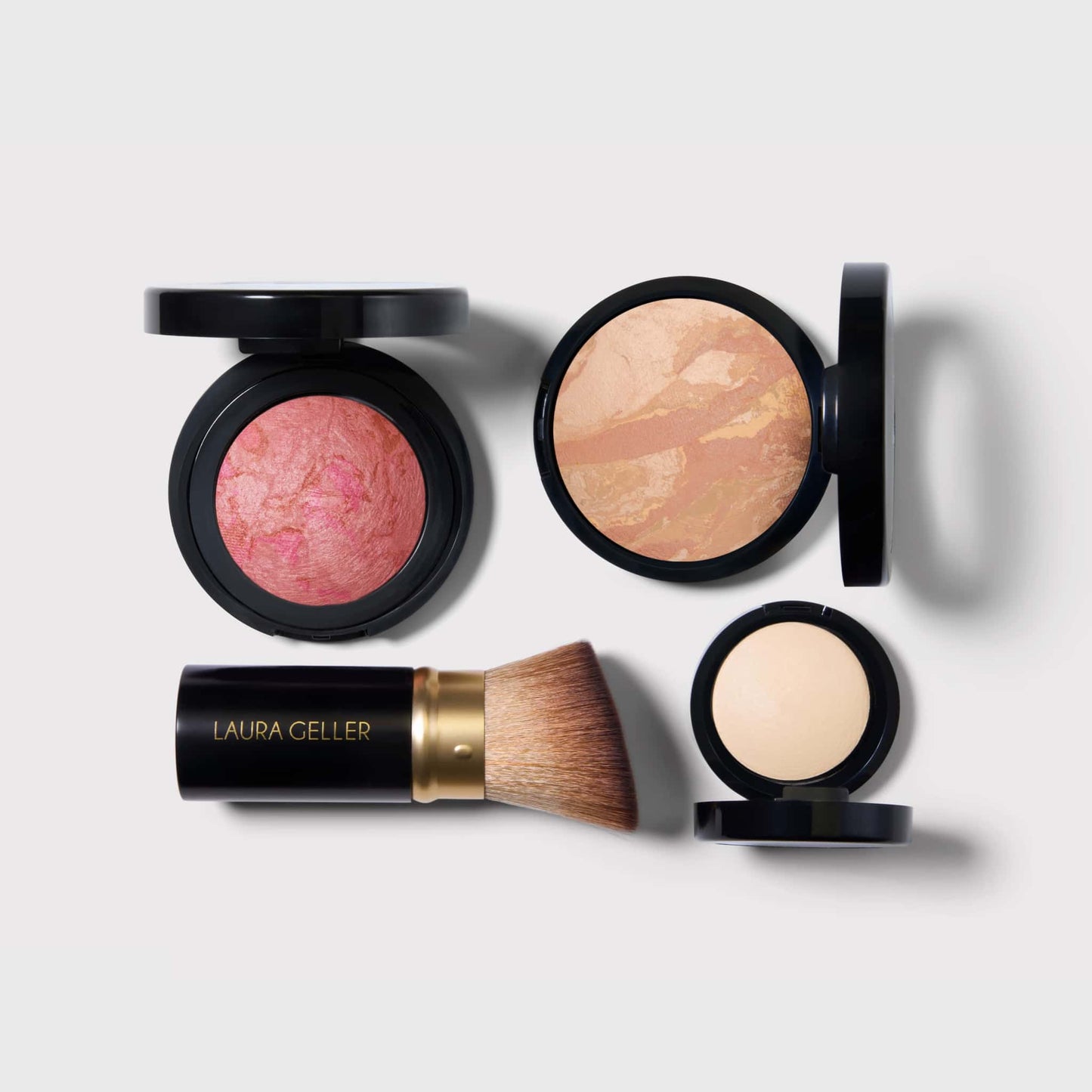 The Daily Routine: Natural Finish Full Face Kit (4 PC) light